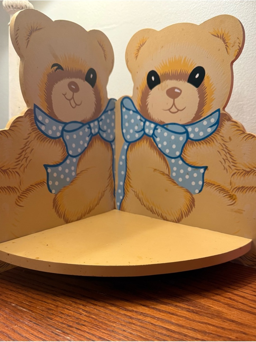 Vintage Country Bear Corner Shelf